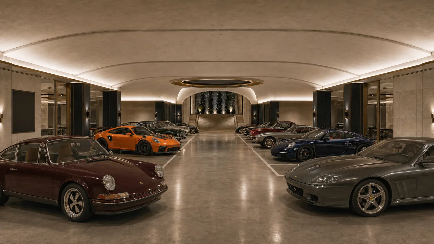 Scuderia Milano secured 24/7 underground collector garage