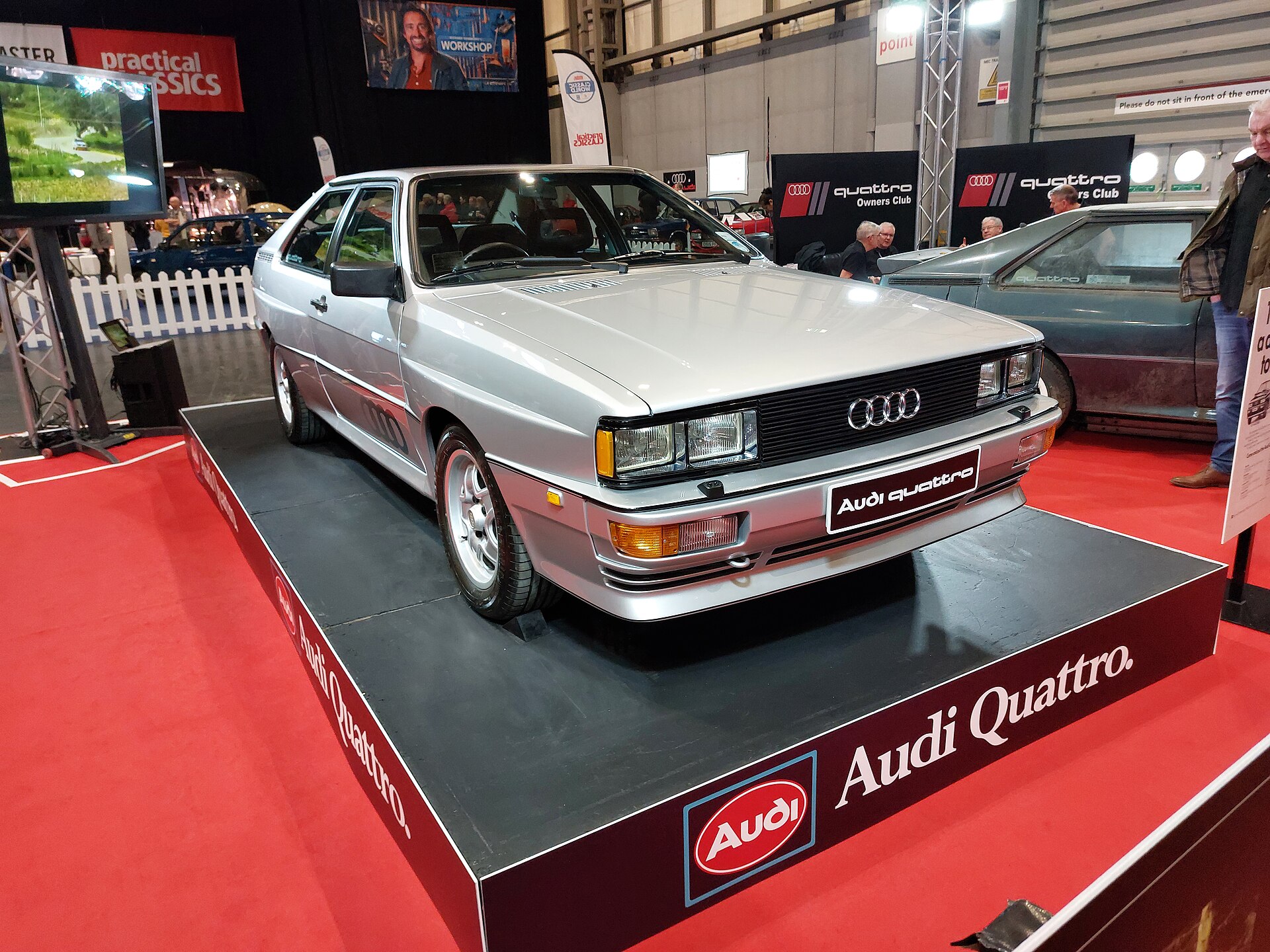 Verified reference photograph of an Audi Ur-quattro